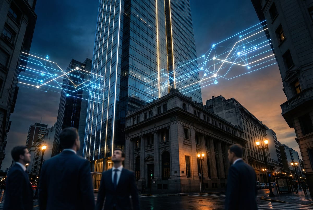 Os bancos argentinos estão testando blockchain do JPMorgan enquanto o governo proíbe cripto para clientes