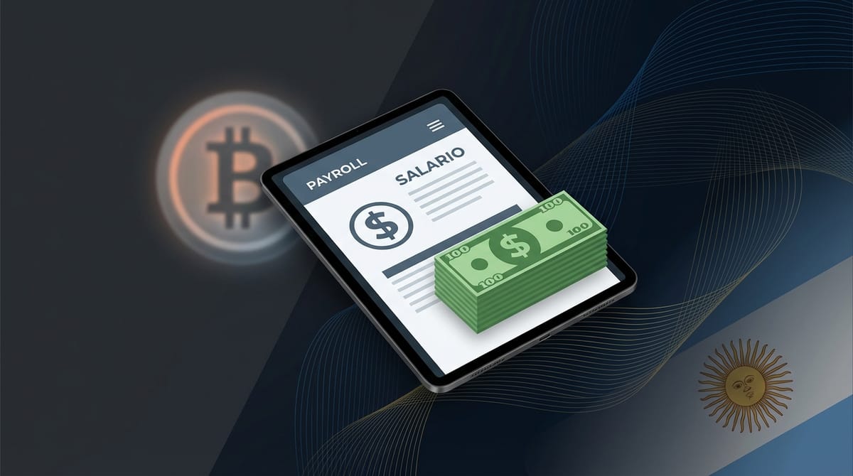 Argentina liberou salário em dólar, mas a manchete sobre bitcoin foi longe demais