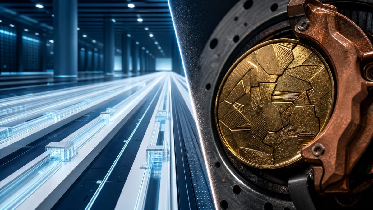 Stablecoins ganharam trilhos. O bitcoin ganhou freio.