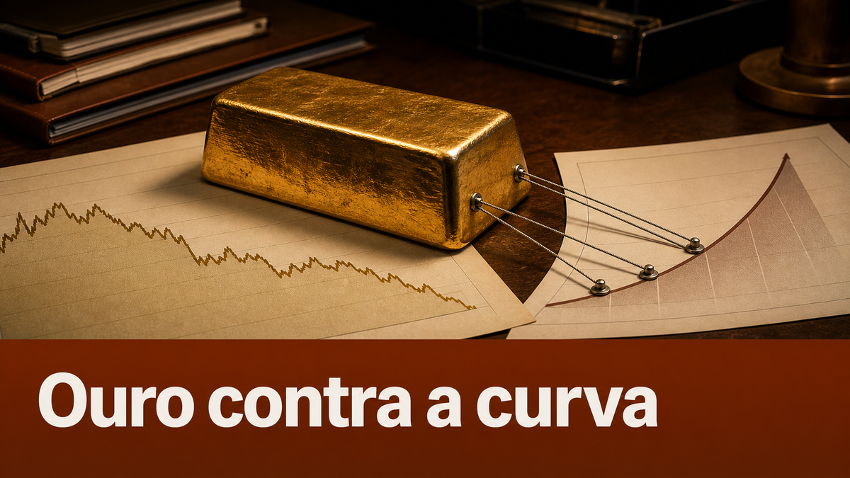 O ouro voltou a obedecer à curva