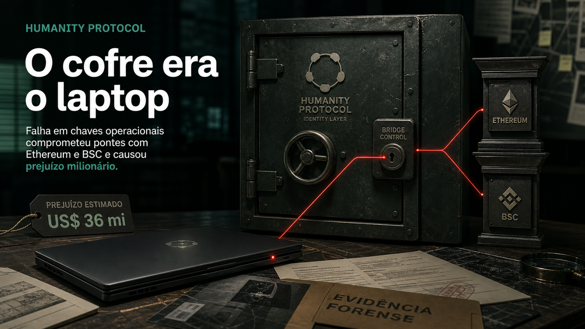 Um laptop furou o cofre de US$ 36 milhões