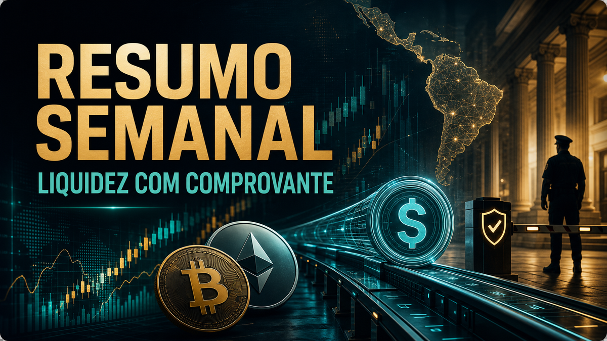 Resumo Semanal: A liquidez pediu comprovante