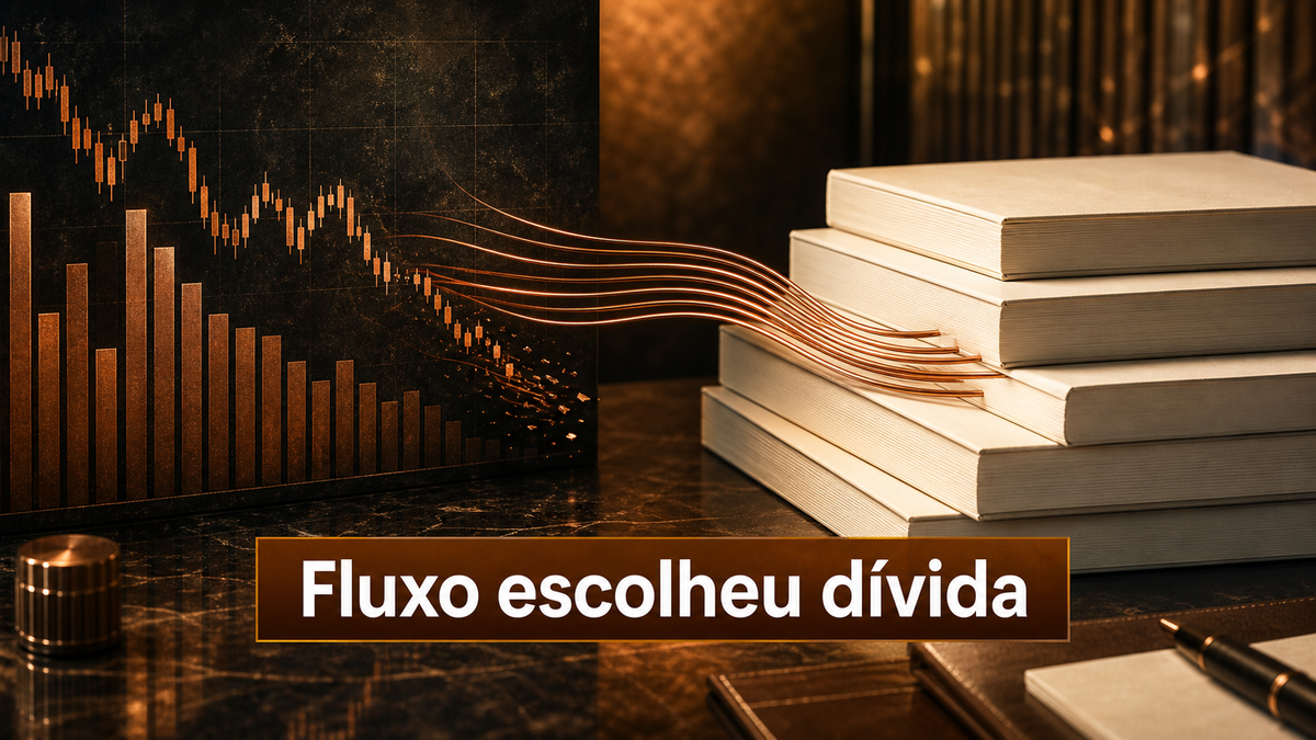 O dinheiro saiu da bolsa emergente, mas ficou na dívida
