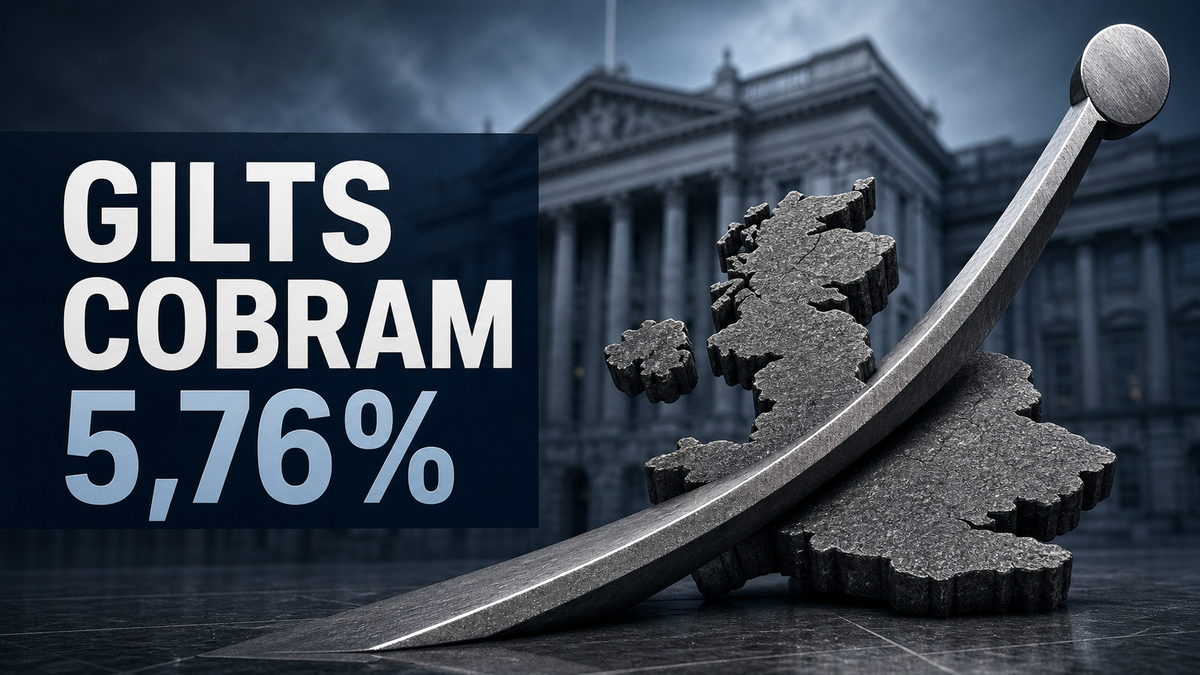 O novo governo britânico chegou com gilts a 5,76%