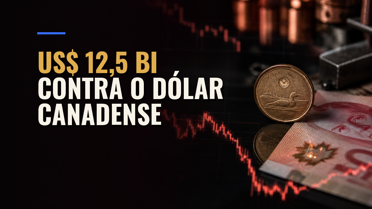 US$ 12,5 bilhões apostaram contra o dólar canadense
