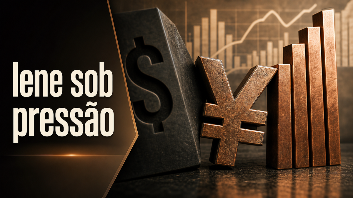 O iene virou alerta do dólar forte