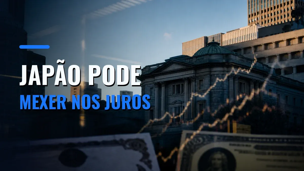 Banco do Japão diante de curvas de juros e títulos japoneses e americanos, com a chamada Japão pode mexer nos juros.