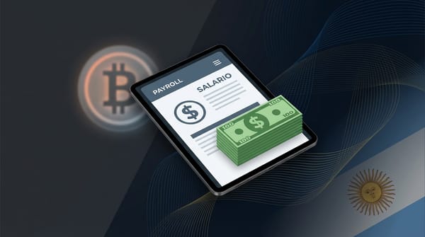 Argentina liberou salário em dólar, mas a manchete sobre bitcoin foi longe demais