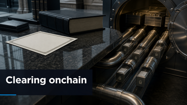 A Wall Street ganhou um encanamento onchain