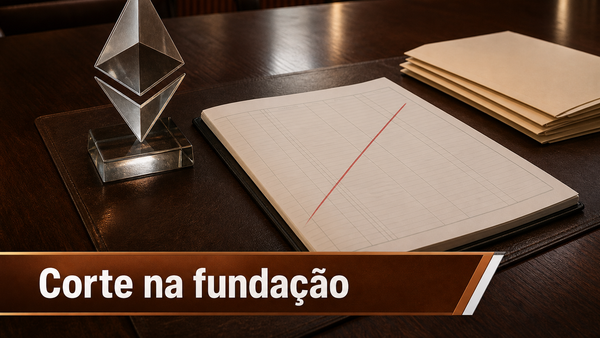 A Ethereum Foundation cortou a própria folha de pagamento