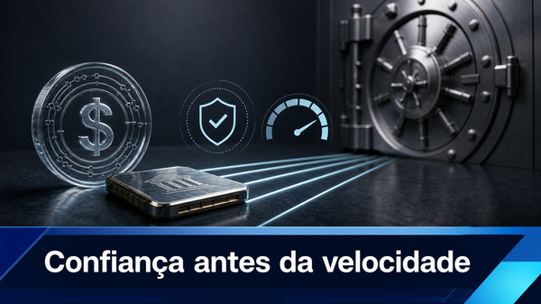 O dinheiro tokenizado entrou no teste da confiança