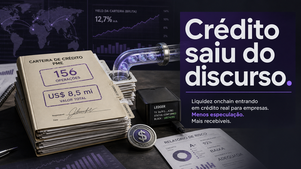 A DeFi achou um jeito de comprar crédito de fintech