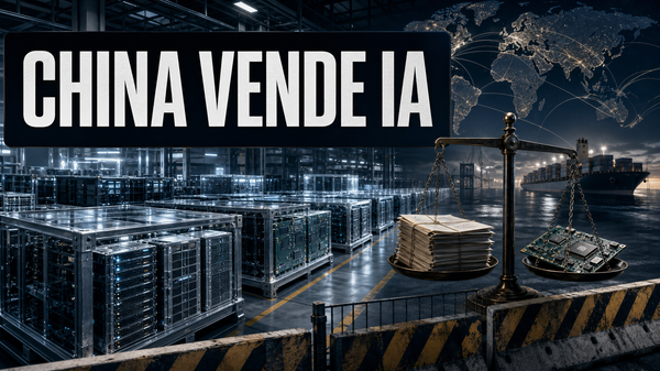 A fábrica chinesa vendeu IA e comprou tensão comercial