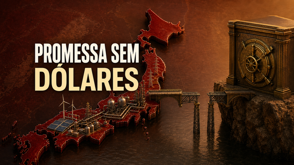 O Japão prometeu US$ 550 bilhões sem fechar o financiamento
