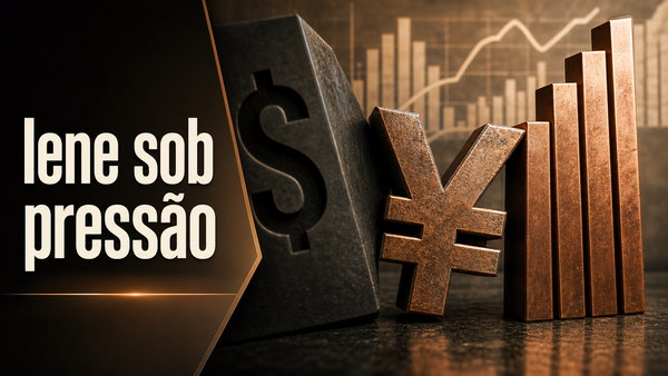 O iene virou alerta do dólar forte